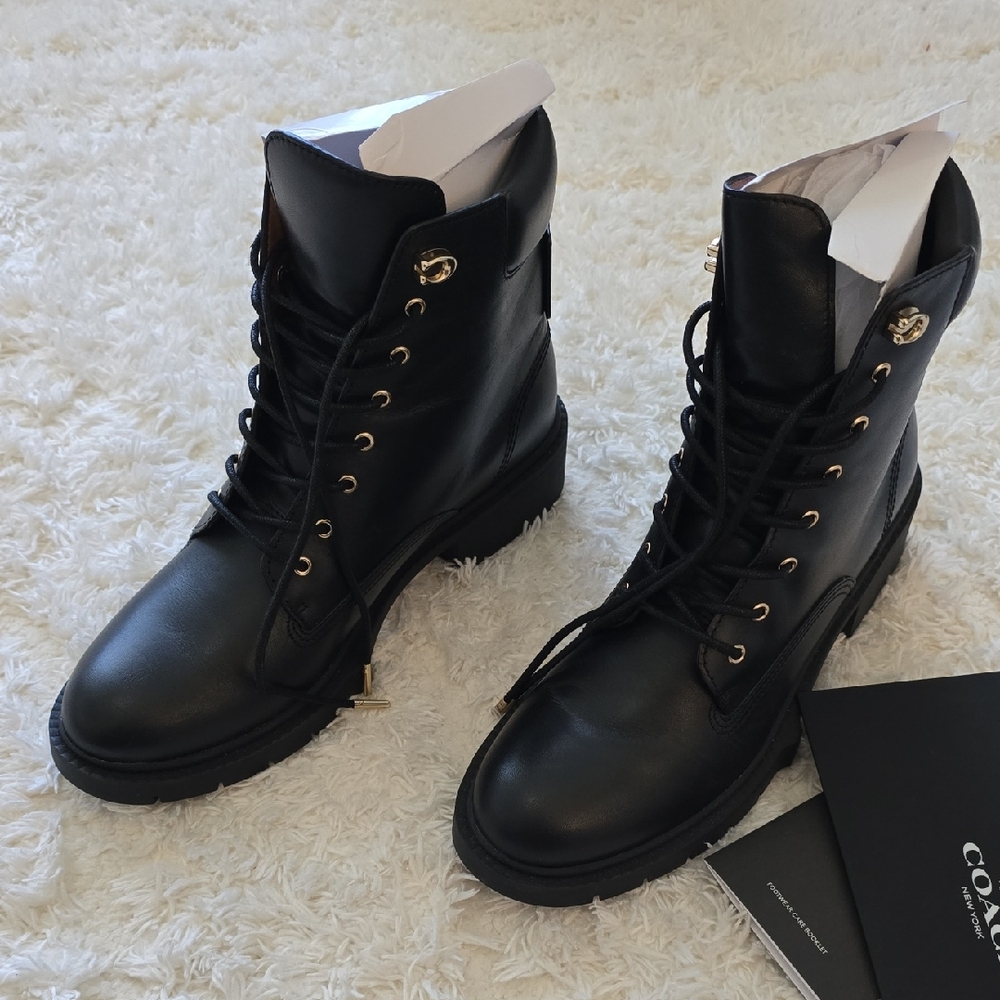 Coach Lorimer Leather Bootie
